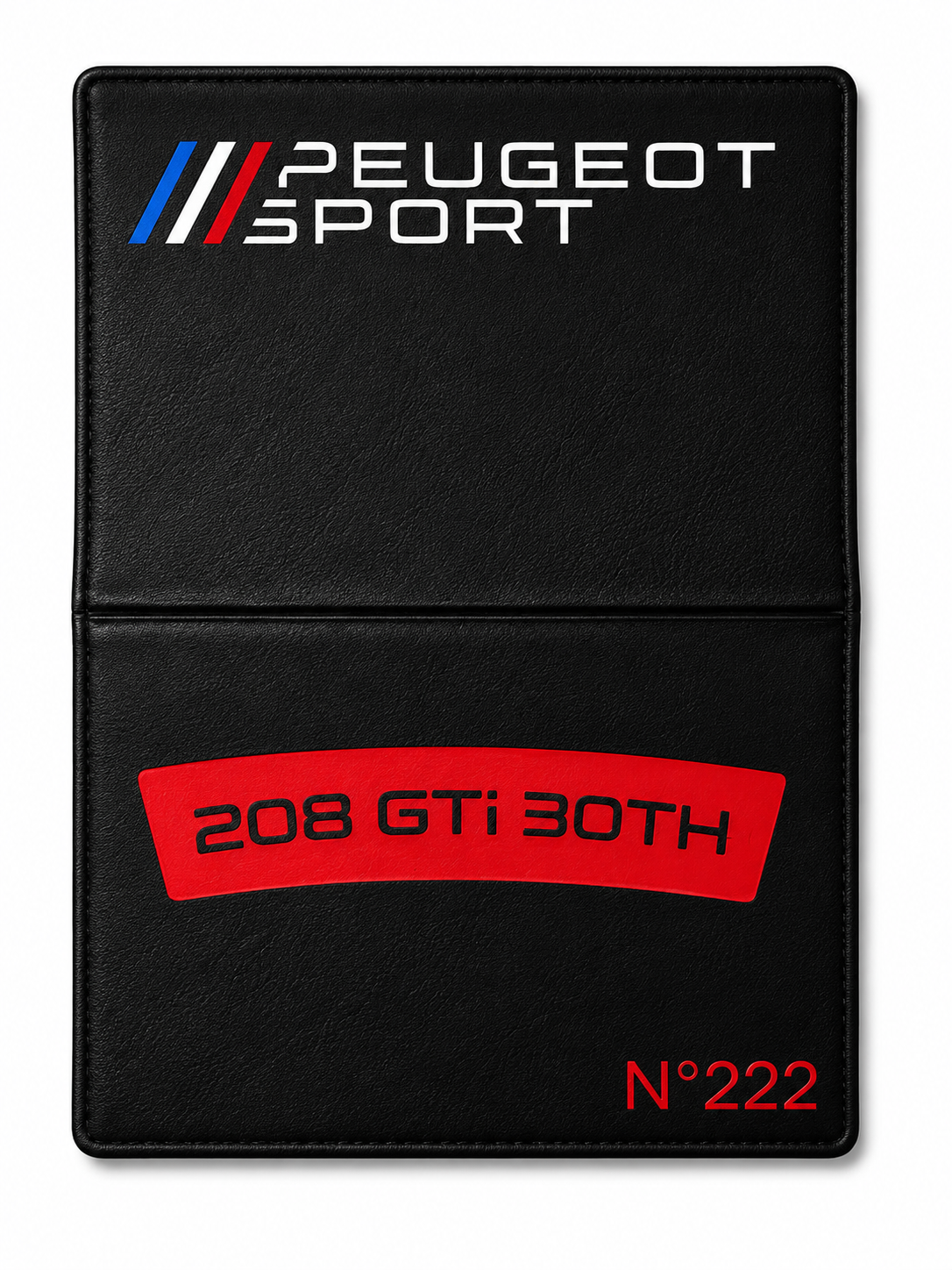 Étui Carte Grise Peugeot 208 GTI 30th