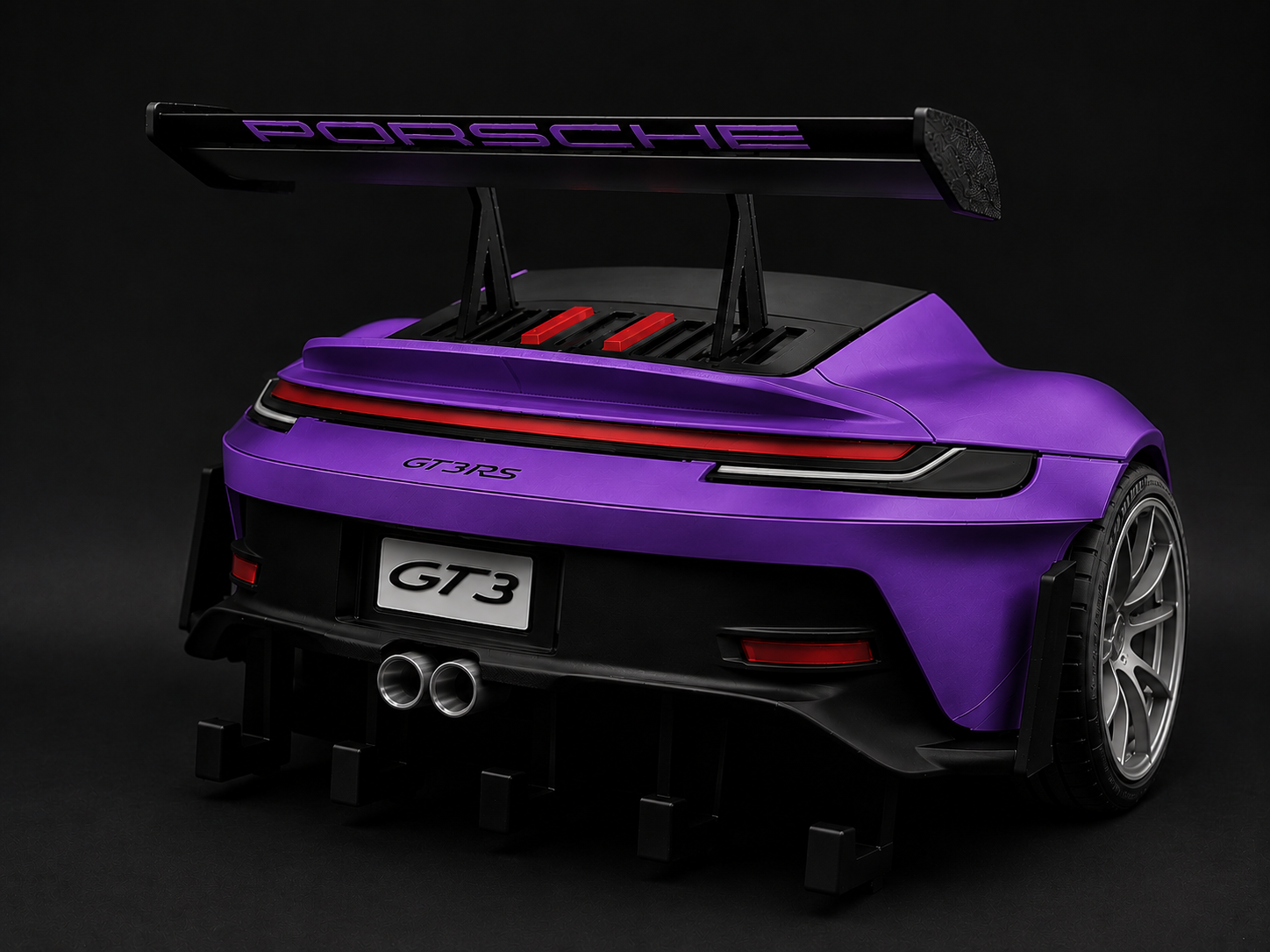 Support de Clés GT3RS – Porte-Clés Mural Design Automobile